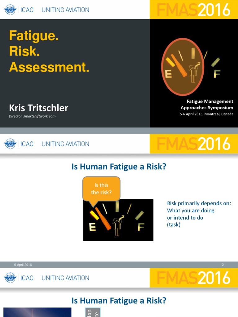 Kris Tritschler - Fatigue - Risk.Assessment | PDF