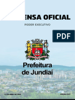 Imprensa Oficial do Município de Jundiaí traz atos e editais da Prefeitura