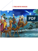 Los tres Reyes Magos: Melchor, Gaspar y Baltasar