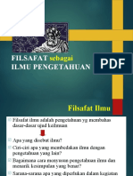 Filsafat Ilmu Pengetahuan