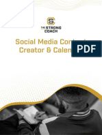 Social Media Content Creator & Calendar