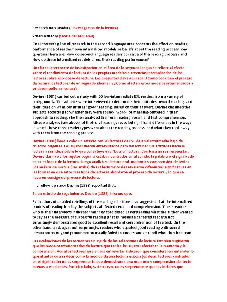 Research into reading pdf crecimiento personal y profesional