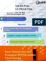 Bahan Paparan Verifikasi DUPAK Bimtek TPI