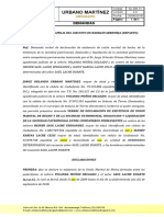 Demanda Declaración Umh y Sociedad Patrimonial de Yolanda Muñoz Delgado y Saúl Lache