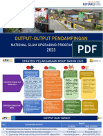 Tujuan, Output Dan Target Pendampingan NSUP 2023