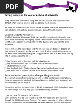University Finance National Health Service Prescription Drugs