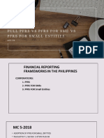 Full Pfrs Vs Pfrs For Sme Vs Pfrs For Small Entities