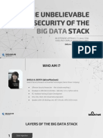 Us 21 The Unbelievable Insecurity of The Big Data Stack An Offensive Approach To Analyzing Huge and Complex Big Data Infrastructures