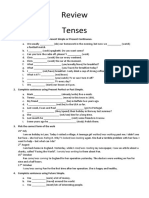 Review of English Tenses