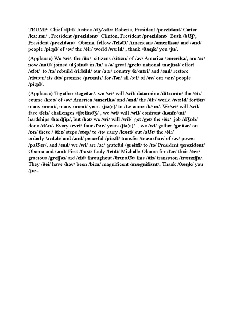 TRUMP | PDF