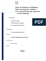 Gestión de BI en empresa láctea