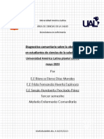 Diagnostico Comunitario Obesidad