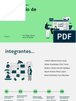 Blanco y Verde Simple Ilustrativo Informe Financiero Finanzas Presentación