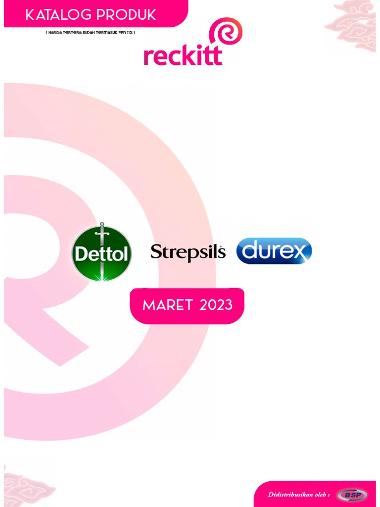 Catalog Reckitt March 2023 | PDF