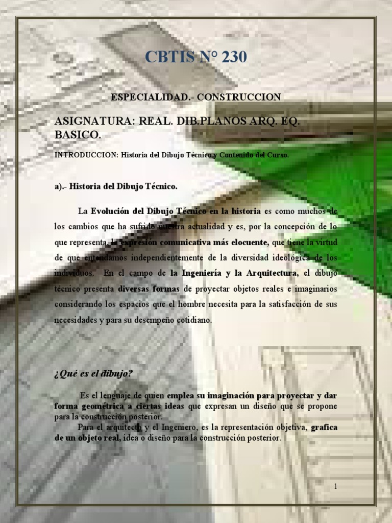 Apuntes 1er Parcial Dibujo (EDITADO) | PDF
