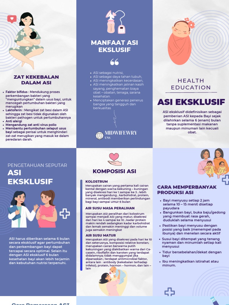 Leaflet Penkes ASI Eksklusif - Kelas E | PDF