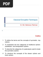 Classical Encryption Cipher