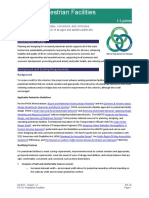 PD-10: Pedestrian Facilities: Sustainability Linkage