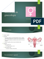 Patologia Infectioasa in Ginecologie