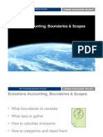 CDP Accounting Boundaries and Scopes