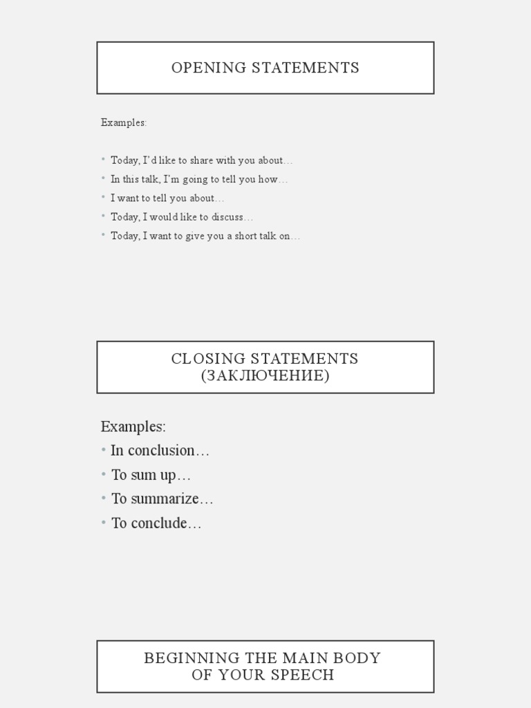 Speaking Phrases Pdf