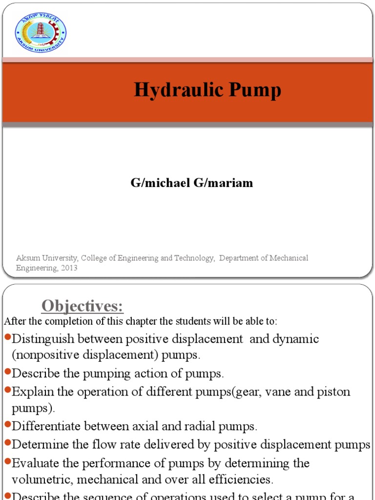L 2 Hydraulic Pump Pdf Pump Engines