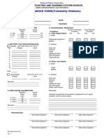 PES-DMD-PM-013.F02 Rev. 1 - Maintenance Form Telemetry Station