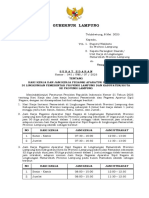 Surat Edaran Gubernur Lampung Tentang Hari Kerja Dan Jam Kerja ASN Dilingkungan Pemerintah Provinsi Lampung 2023