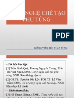 Công Nghệ Chế Tạo Phụ Tùng