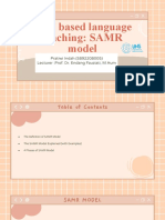 Samr Model in Ict Models