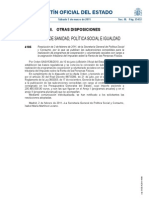 Subvenciones programas cooperación y voluntariado social 2010