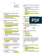 Prof Ed Review Material 5 With ANSWERS