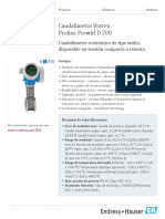 Endress-Hauser Proline Prowirl D 200 7D2C ES