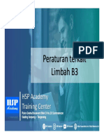 Peraturan Terkait Limbah B3