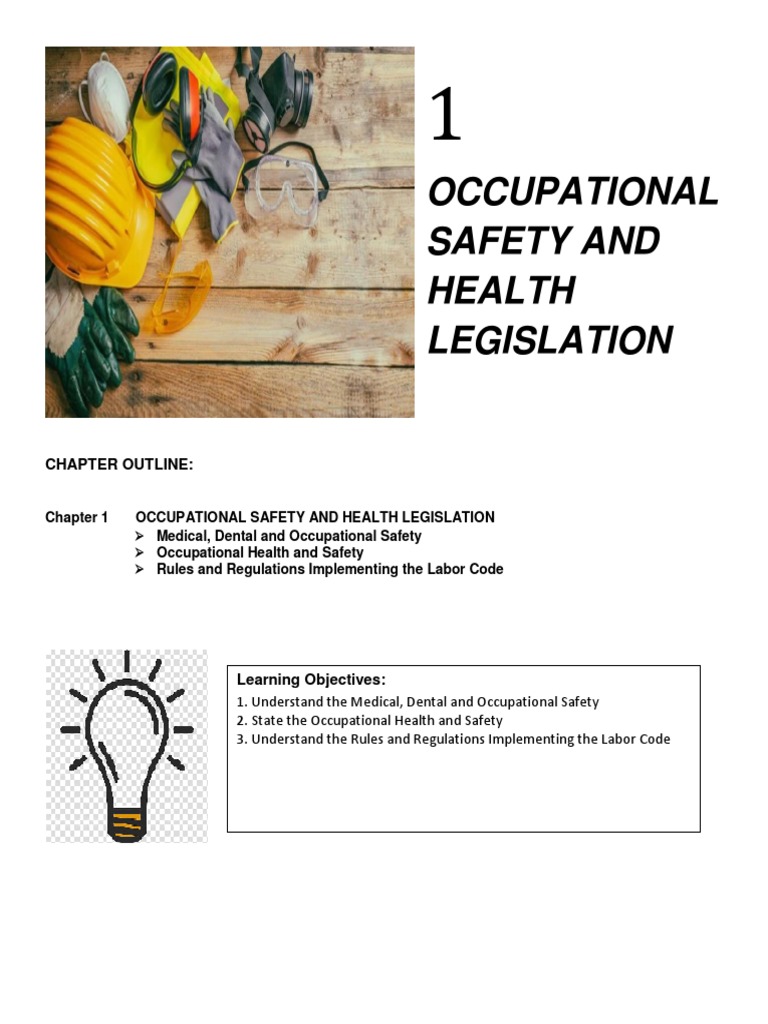 Health and Safety Legislation Overview | PDF | Science & Mathematics