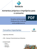 Aula 2 - Alimentos Proprios e Improprios para o Consumo