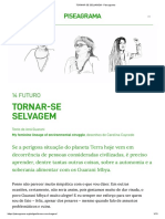 TORNAR-SE SELVAGEM - Piseagrama