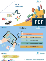 Materi Sosialisasi Aplikasi JR Care Untuk Rumah Sakit