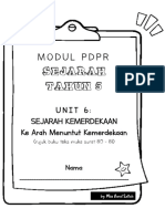 PDPR TAHUN 5 SEJARAH UNIT 6 (Peristiwa Kemerdekaan)