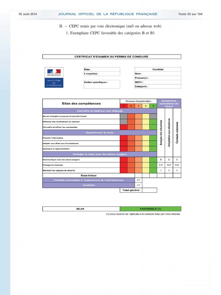 CEPC : Exemples et Notices Explicatives | PDF | Affaires