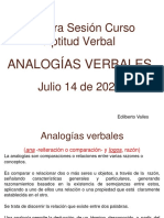 Primera sesión curso aptitud verbal