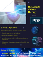 The Aspects of Gene Therapy
