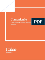 COMUNICADO EV. BIMESTRALES-IB-Primaria-2023 - 1° - 2°