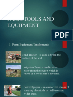 Lesson 1 Farm Tools and Equipment 7-8