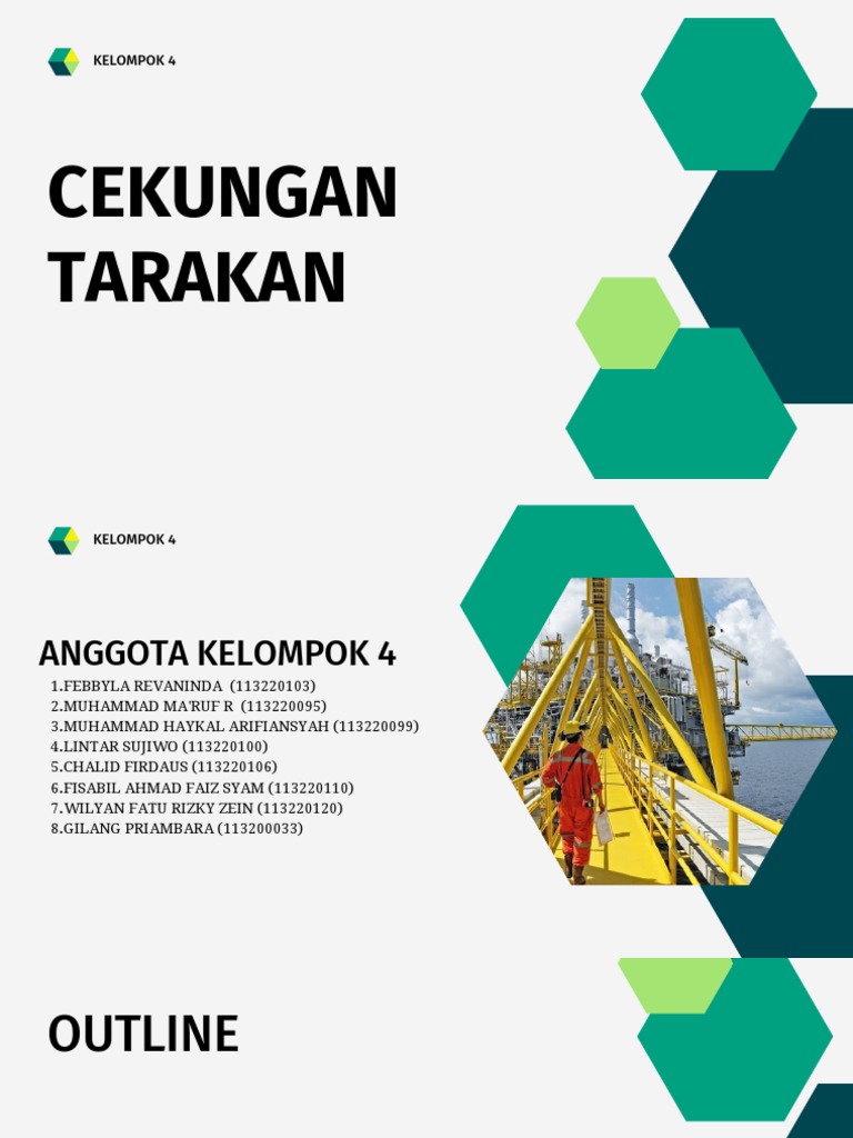 Presentasi Bisnis Hijau Tua Hijau Muda Putih Geometris Korporat