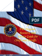 A FBI Program, Resource, and Service Guide For Chiefs and Sheriffs