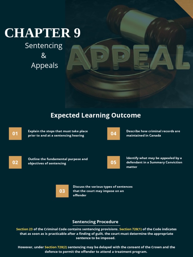 Chapter 9 Summary PDF Sentence (Law) Remand (Detention)