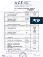 Academic Schedule Vi Viii Ug Semester 22es