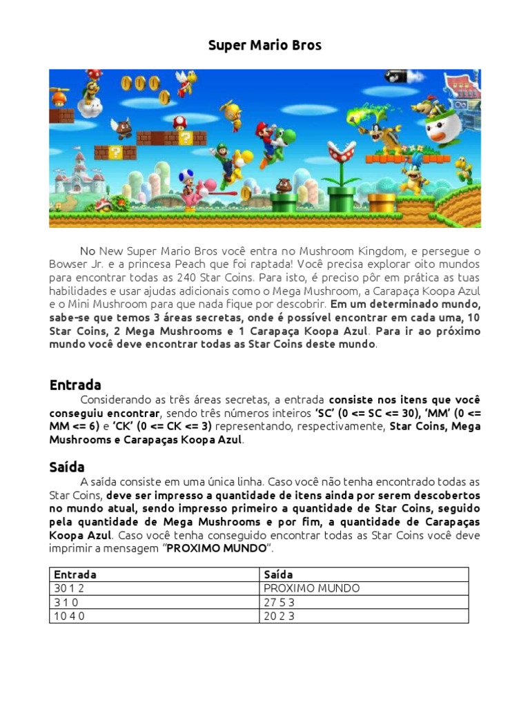 Super Mario Bros | PDF