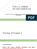 Chapter 1 - 5 Carbon Footprint and Carbon Tax